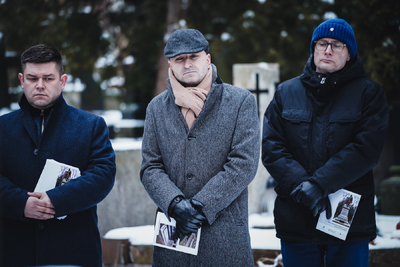 Uroczystości na Starych Powązkach w Warszawie 7 lutego 2023 - fot. MN/BUWiM