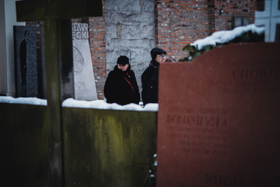 Uroczystości na Starych Powązkach w Warszawie 7 lutego 2023 - fot. MN/BUWiM