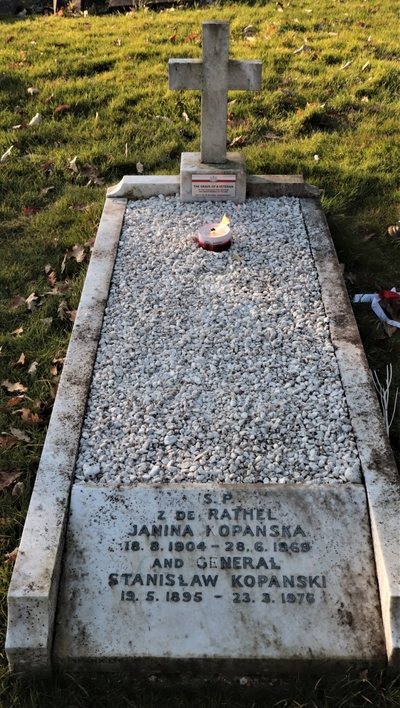 Grób gen. Stanisława Kopańskiego