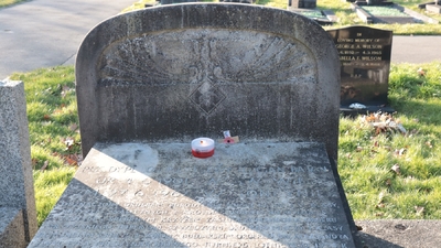 Grób płk. Jerzego Bajana