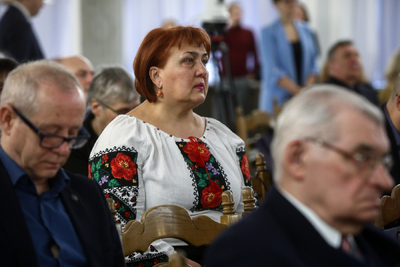 Międzynarodowa konferencja „Imperializm spod znaku dwugłowego orła i czerwonej gwiazdy. Ofiary komunizmu i imperializmu rosyjskiego w XX w.” – Warszawa, 23 lutego 2023. Fot. Sławek Kasper (IPN)