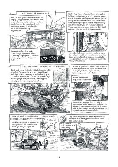 strona z komiksu „Oszek. Zmagania z legendą”