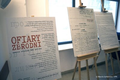 Wystawa „Ofiary Zbrodni. Operacja antypolska NKWD 1937–1938”
