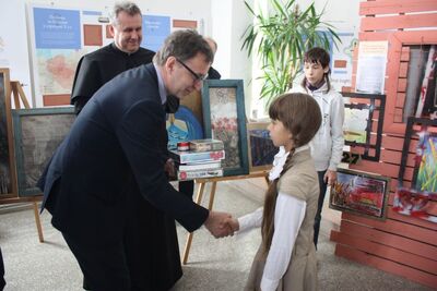 Wręczanie nagród laureatom konkursu