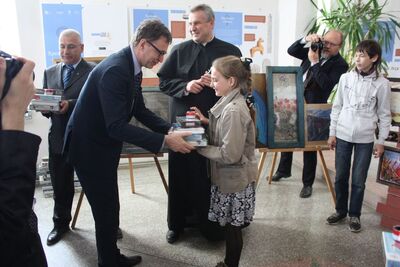 Wręczanie nagród laureatom konkursu