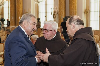 Uroczystość wręczenia nagród "Kustosz Pamięci Narodowej" – 26.05.17 (Fot. Marcin Jurkiewicz/IPN)