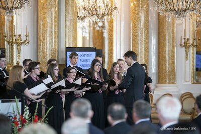 Uroczystość wręczenia nagród "Kustosz Pamięci Narodowej" – 26.05.17 (Fot. Marcin Jurkiewicz/IPN)