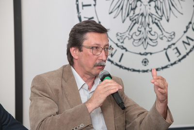 Autor książki – prof. Jan Żaryn. Fot. Piotr Życieński (IPN)