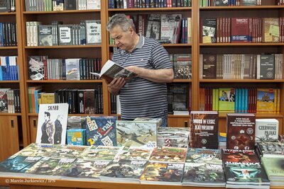 Otwarcie księgarni IPN w siedzibie Wspólnoty Polskiej w Warszawie (Fot. Marcin Jurkiewicz/IPN)