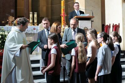 Finał konkursu „Ks. Jerzy Popiełuszko – człowiek Prawdy, który zło dobrem zwyciężał”. Fot. Piotr Wiszenko