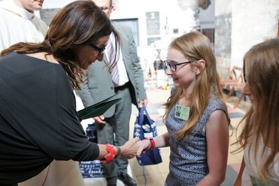 Finał konkursu „Ks. Jerzy Popiełuszko – człowiek Prawdy, który zło dobrem zwyciężał”. Fot. Piotr Wiszenko