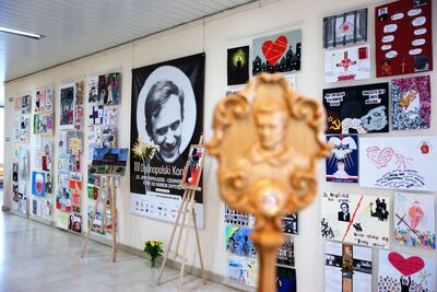 Finał konkursu „Ks. Jerzy Popiełuszko – człowiek Prawdy, który zło dobrem zwyciężał”. Fot. Piotr Wiszenko