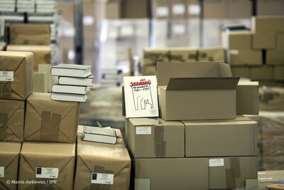 Publikacje IPN dla polskich szkół wyruszyły do Wilna – Warszawa, 2 czerwca 2017. Fot. Marcin Jurkiewicz (IPN)