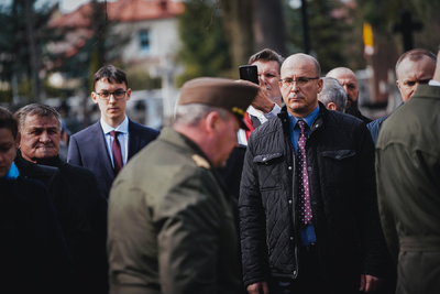 Ceremonia pogrzebowa trzech żołnierzy armii węgierskiej poległych w walkach z Armią Czerwoną – fot. MN/BUWiM