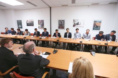 Delegacja koreańska z wizytą w Instytucie Pamięci Narodowej – Warszawa, 5 czerwca 2017. Fot. Sławomir Kasper (IPN)