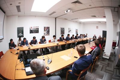 Delegacja koreańska z wizytą w Instytucie Pamięci Narodowej – Warszawa, 5 czerwca 2017. Fot. Sławomir Kasper (IPN)