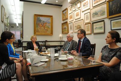 Wizyta w Instytucie Józefa Piłsudskiego