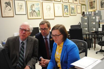 Wizyta w Instytucie Józefa Piłsudskiego