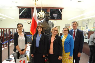 Wizyta w Instytucie Józefa Piłsudskiego