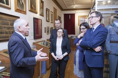 Delegacja IPN w siedzibie Stowarzyszenia Weteranów Armii Polskiej w Ameryce