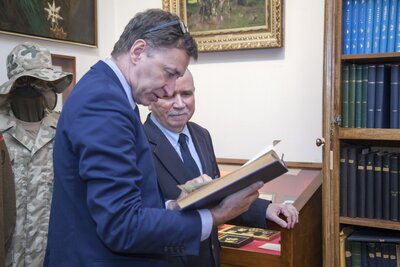 Spotkanie w siedzibie Stowarzyszenia Weteranów Armii Polskiej w Ameryce