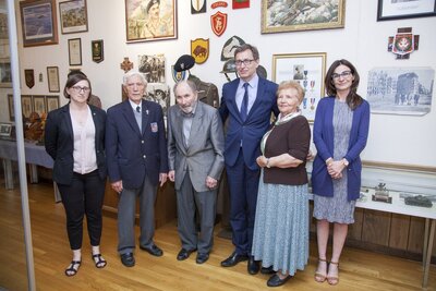 Spotkanie w siedzibie Stowarzyszenia Weteranów Armii Polskiej w Ameryce