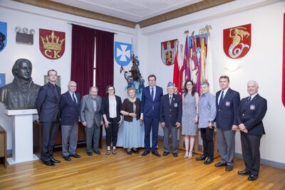 Spotkanie w siedzibie Stowarzyszenia Weteranów Armii Polskiej w Ameryce