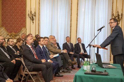 Inauguracja „Przystanku Historia” w Nowym Jorku. Wystąpienie prezesa IPN Jarosława Szarka