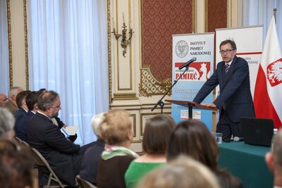 Inauguracja „Przystanku Historia” w Nowym Jorku. Wystąpienie prezesa IPN Jarosława Szarka