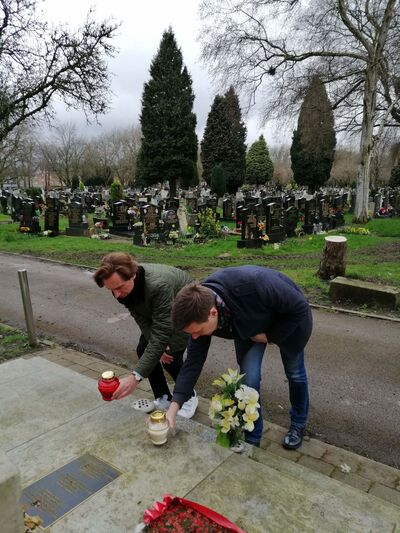 Pomnik Katyński na Southern Cemetery w Manchesterze. Fot. Archiwum IPN