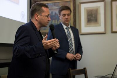 Spotkanie edukacyjne „Przystanek Historia” w Instytucie Józefa Piłsudskiego: Sergiusz Kazimierczuk