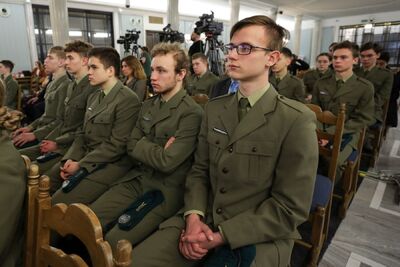 Ogólnopolska konferencja naukowa „Kapelani Katyńscy” – Warszawa, 12 kwietnia 2023. Fot. Mikołaj Bujak (IPN)