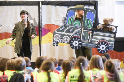 Spektakle „Miś Wojtek” na Kongresie Pamięci Narodowej – Warszawa, 13 kwietnia 2023. Fot. Sławek Kasper (IPN) -