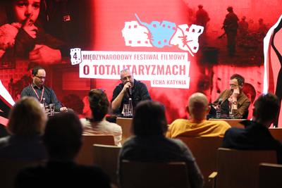 4. Międzynarodowy Festiwal Filmowy o Totalitaryzmach „Echa Katynia” podczas Kongresu Pamięci Narodowej – Warszawa, 13 kwietnia 2023. Fot. Mikołaj Bujak (IPN)