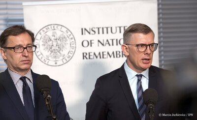 Konferencja prasowa Prezesa IPN na temat opracowywaniu tzw. zbioru zastrzeżonego
