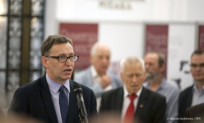 Otwarcie wystawy „Solidarność Walcząca” w Sejmie – 20 czerwca, 2017. Fot. Marcin Jurkiewicz (IPN)