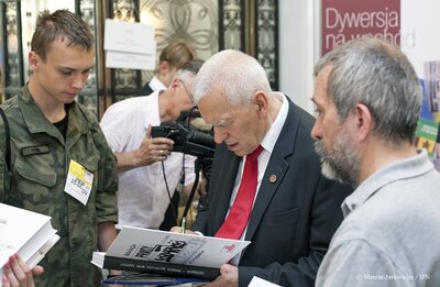 Otwarcie wystawy „Solidarność Walcząca” w Sejmie – 20 czerwca, 2017. Fot. Marcin Jurkiewicz (IPN)