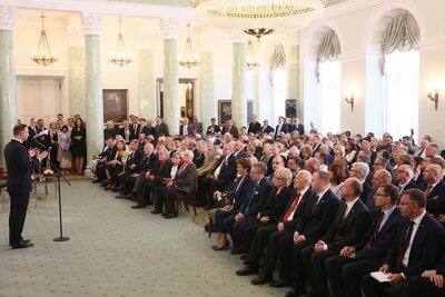 Pałac Prezydencki – Warszawa, 21 czerwca 2017. Fot. Sławomir Kasper (IPN)