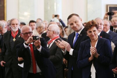 Pałac Prezydencki – Warszawa, 21 czerwca 2017. Fot. Sławomir Kasper (IPN)