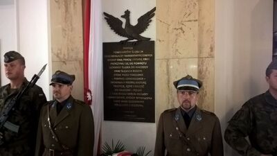 Widok ogólny upamiętnienia. Fot. Radio Katowice