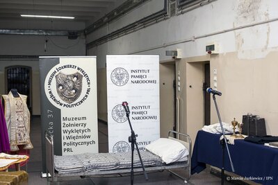 W Muzeum Żołnierzy Wyklętych i Więźniów Politycznych PRL w Warszawie. Fot. Marcin Jurkiewicz (IPN)