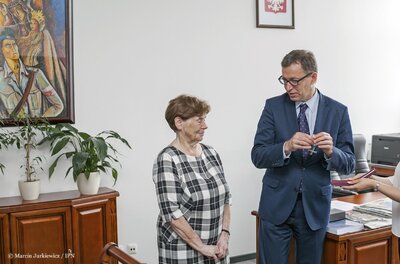 Krzyż Wolności i Solidarności dla Zofii Romaszewskiej – Warszawa 28 czerwca 2017