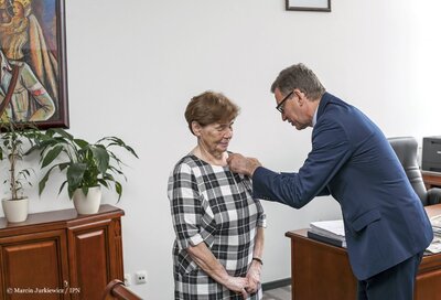 Krzyż Wolności i Solidarności dla Zofii Romaszewskiej – Warszawa 28 czerwca 2017