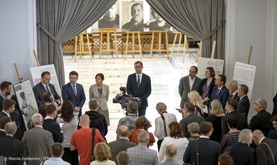 Konferencja „Operacja polska NKWD 1937–1938. Zapomniane ludobójstwo” – Sejm RP, 29 czerwca 2017. Fot. Marcin Jurkiewicz (IPN)