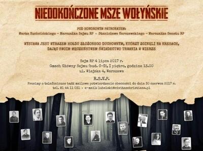 Wystawa „Niedokończone msze wołyńskie”