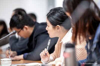 Chińscy dziennikarze z wizytą w IPN – Warszawa, 4 lipca 2017. Fot. Marcin Jurkiewicz (IPN)