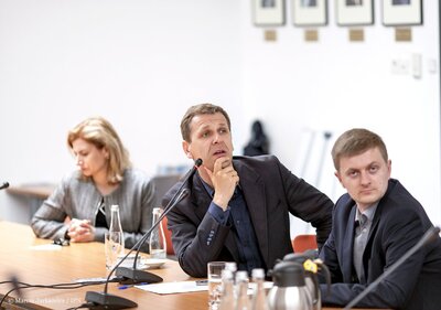 Chińscy dziennikarze z wizytą w IPN – Warszawa, 4 lipca 2017. Fot. Marcin Jurkiewicz (IPN)