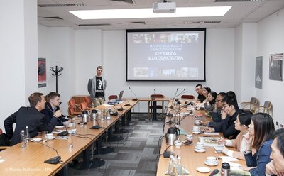 Chińscy dziennikarze z wizytą w IPN – Warszawa, 4 lipca 2017. Fot. Marcin Jurkiewicz (IPN)