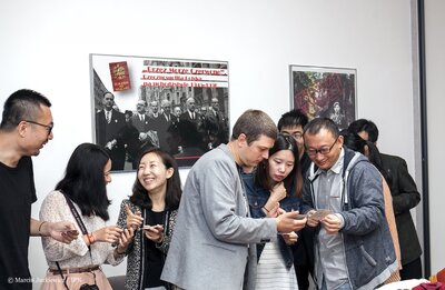 Chińscy dziennikarze z wizytą w IPN – Warszawa, 4 lipca 2017. Fot. Marcin Jurkiewicz (IPN)