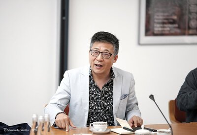 Chińscy dziennikarze z wizytą w IPN – Warszawa, 4 lipca 2017. Fot. Marcin Jurkiewicz (IPN)